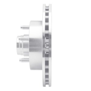 Ford Ranger Brake Rotor (1) - Front Left - R1 Concepts - Drilled & Slotted - Silver - `98-`02